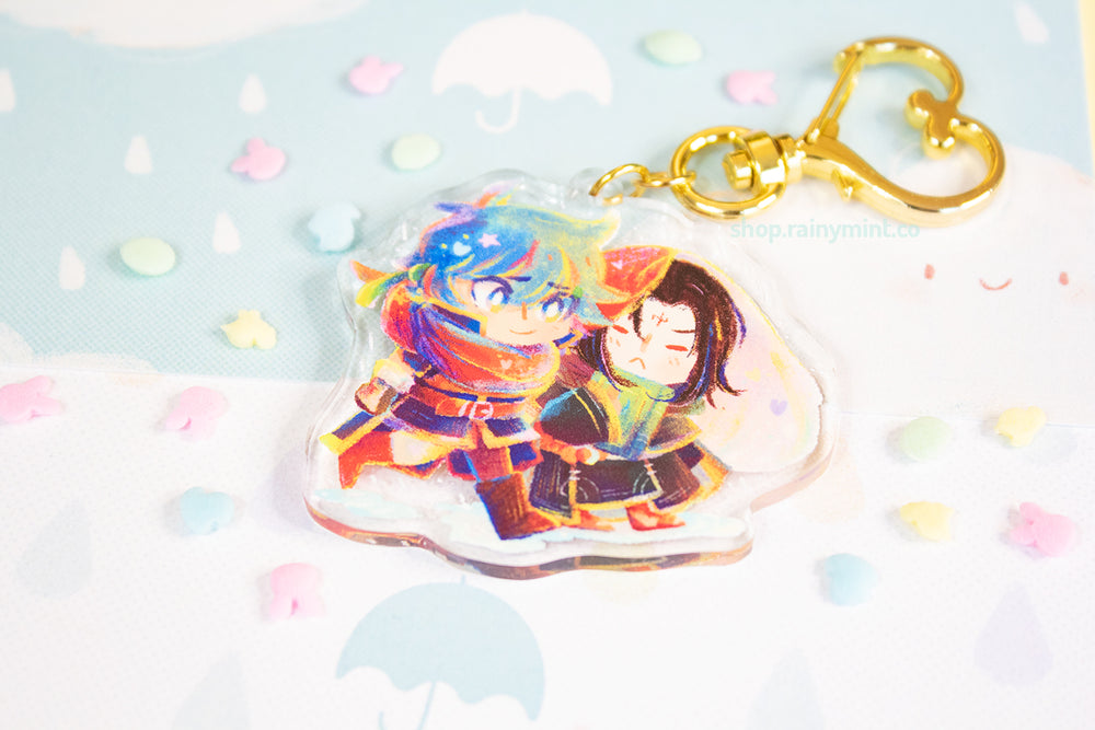 
                  
                    Load image into Gallery viewer, PRE-ORDER: Fire Emblem: Rainy Day Ikesoren 2&amp;quot; Charm
                  
                