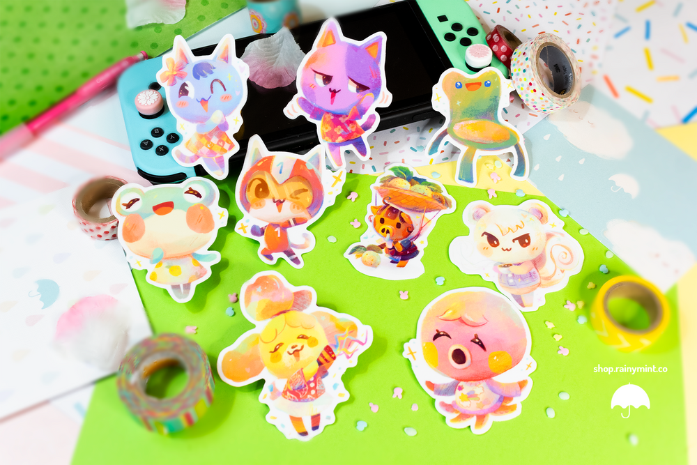 Animal Crossing: New Horizons Stickers!