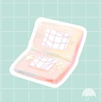 Nintendo DS Vinyl Sticker – rainymint
