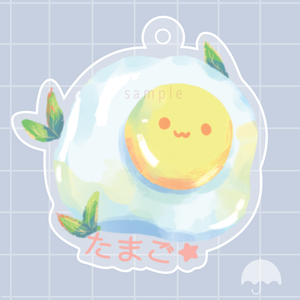 
                  
                    Load image into Gallery viewer, たまご★: Egg 1.5&amp;quot; Charm
                  
                